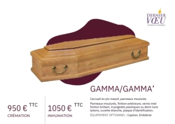 CERCUEIL CREMATION GAMMA_GAMMA'